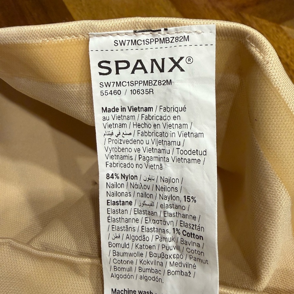 Assets By Spanx High-Waisted Shapewear Shorts - Tan - Picture 6 of 6